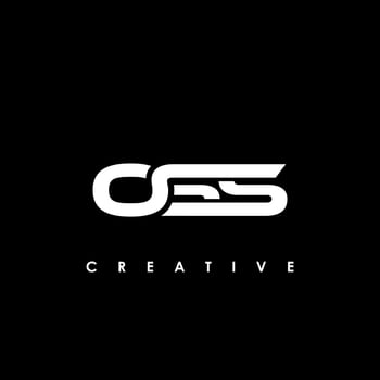 OSS Letter Initial Logo Design Template Vector Illustration