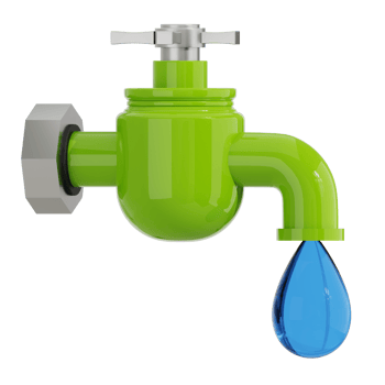 water tap 3D Icon png