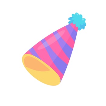 Party hats. Colorful hats for parties. celebrate birthday vector