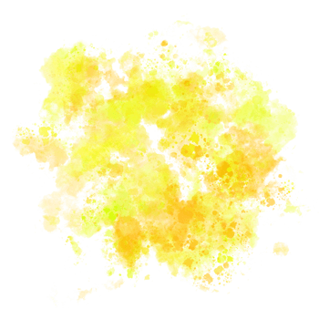yellow watercolor splash background png