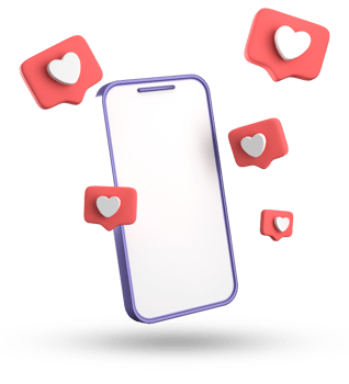 3d rendering of smartphone and speech bubble, 3D pastel chat with symbol, icon set. png