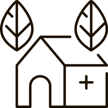 green house line icon illustration png