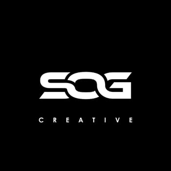 SOG  Letter Initial Logo Design Template Vector Illustration