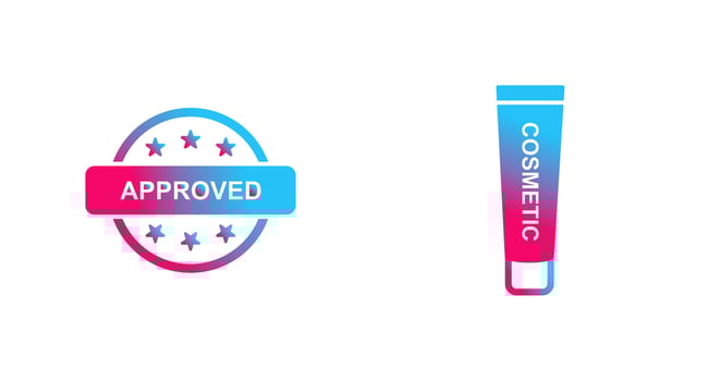 Approved and Creem Icon vector