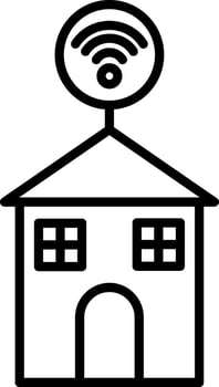 Smart House Vector Icon