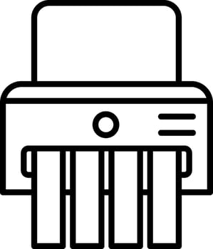 Shredder Vector Icon