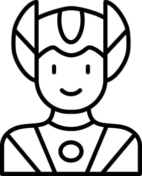 Superhero Vector Icon