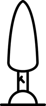 Poplar Vector Icon