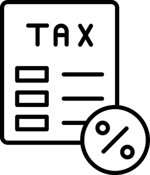 Tax Vector Icon