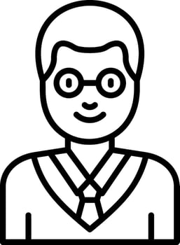 Professor Vector Icon