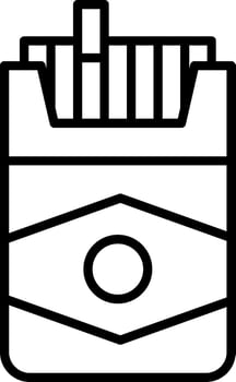 Cigarettes Vector Icon