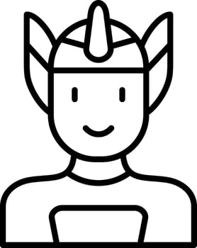 Superhero Vector Icon
