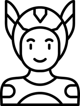 Superhero Vector Icon