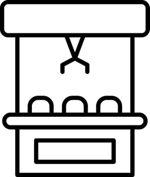 Claw Machine Vector Icon