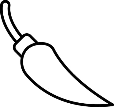 Chilli Pepper Vector Icon