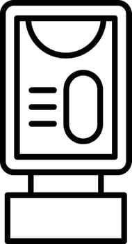 Mupi Vector Icon