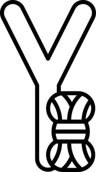 Capital Y Vector Icon