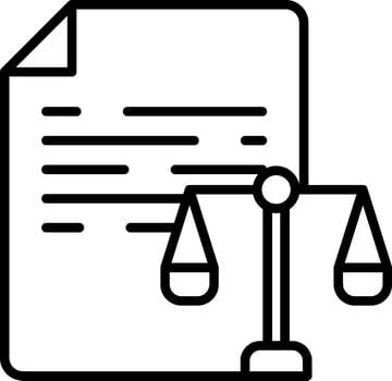 Law Vector Icon