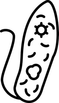Euglenid Vector Icon