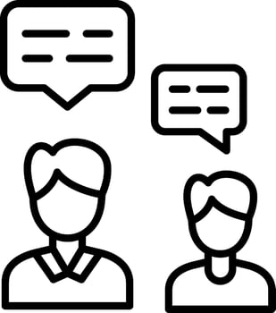 Talk Vector Icon