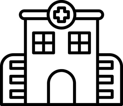 Hospital Vector Icon