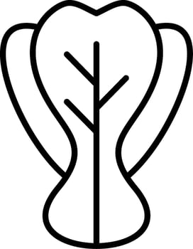 Bok Choy Vector Icon