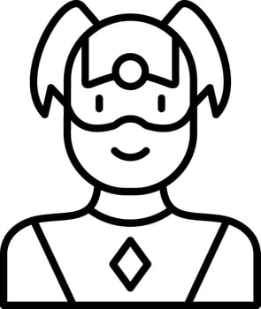 Superhero Vector Icon