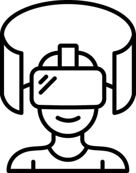 Augmented Reality Vector Icon