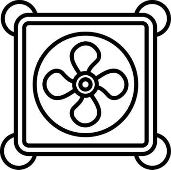 Fan Vector Icon