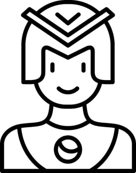 Superhero Vector Icon