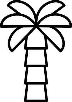 Palm Tree Vector Icon