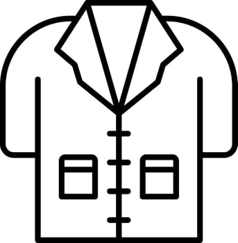 Lab Coat Vector Icon