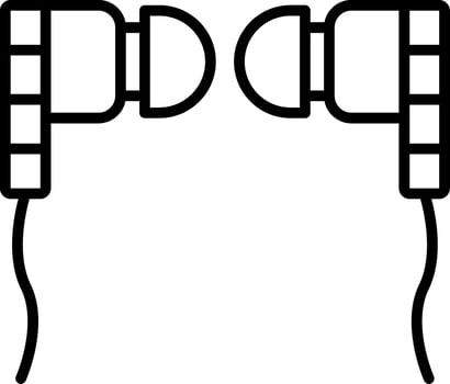 Earphones Vector Icon