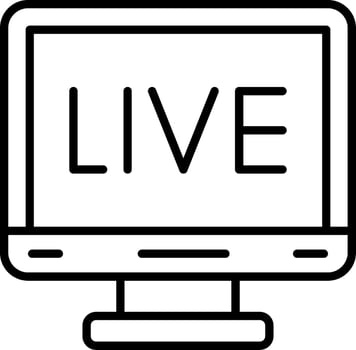 Live Vector Icon