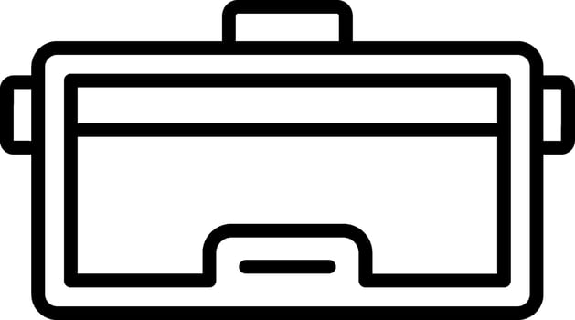 Virtual Reality Glasses Vector Icon