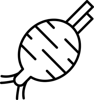 Beetroot Vector Icon
