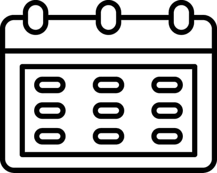 Calendar Vector Icon