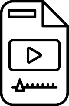 Video Vector Icon
