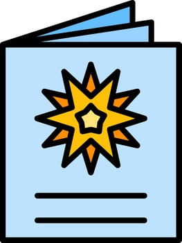 Greeting Card Vector Icon