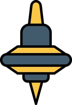 Spinning Top Vector Icon