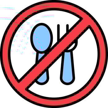 Fasting Vector Icon