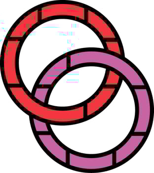 Hair Tie Vector Icon
