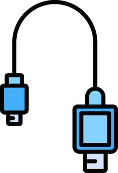 Usb Cable Vector Icon