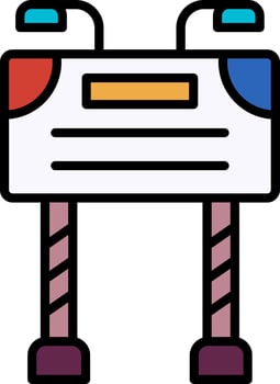 Billboard Vector Icon