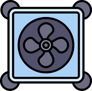 Fan Vector Icon