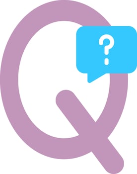 Capital Q Vector Icon