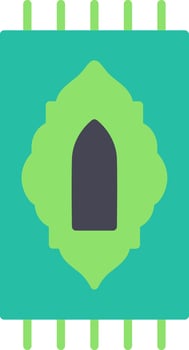 Prayer Rug Vector Icon