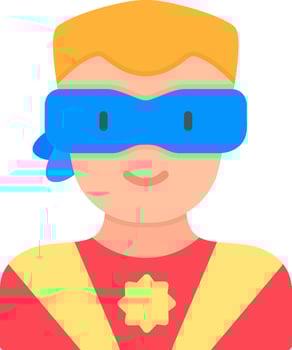 Superhero Vector Icon