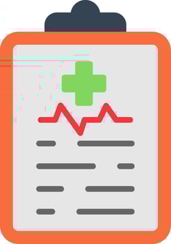 Medical Report Vector Icon