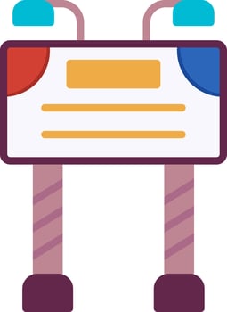 Billboard Vector Icon